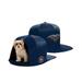 "Navy New Orleans Pelicans Small Pet Nap Cap Dog Bed"