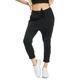 Urban Classics Damen Ladies Open Edge Terry Turn Up Sport Loose Fit Sporthose, Schwarz (Black 00007), 42 (Herstellungsgröße: XL)