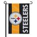 Pittsburgh Steelers 12.5" x 18" Embellish Garden Flag