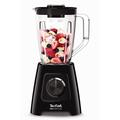 Tefal Blendforce II Blender, 1.25L Plastic Jug, 600W, 4 Removeable Stainless Steel Blades, 3 Programs + Pulse, Black, BL420840