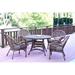 August Grove® Mangum Round 4 - Person 44.5" Long Outdoor Dining Set w/ Cushions | 29.5 H x 44.5 W x 44.5 D in | Wayfair