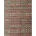 Red 43 x 0.39 in Area Rug - Williston Forge Macide Oriental Gray/Sunrise Area Rug Polyester/Polypropylene | 43 W x 0.39 D in | Wayfair