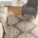 Brown/White 94 x 0.5 in Area Rug - Charlton Home® Jack Brown/White Area Rug Polypropylene | 94 W x 0.5 D in | Wayfair