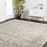 White 94 x 0.39 in Area Rug - Ophelia & Co. Earlene Oriental Ivory/Granite Area Rug Polyester/Polypropylene | 94 W x 0.39 D in | Wayfair