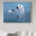 Trademark Fine Art 'Polar Bear' Graphic Art Print on Wrapped Canvas in Blue/White | 14 H x 19 W x 2 D in | Wayfair ALI32292-C1419GG