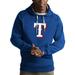 Men's Antigua Royal Texas Rangers Victory Pullover Hoodie