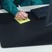 Rebrilliant Eggleston Ultra-Smooth Writing Pad Desk Mat Faux Leather in Black | 24 H x 38 W x 0.5 D in | Wayfair 15CB67122F0B4757A013983F5C463925