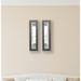 Trent Austin Design® Motley 4 Piece Panel Mirror Set Wood in Brown | 23.5 H x 7.5 W x 0.75 D in | Wayfair B57FB5B11736413FAD3483002652440B