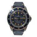 Walter Mitt Royal Marine Diver Steel 316L Automatic Blue Leather Unisex Watch