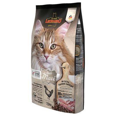 15kg Leonardo Adult Maxi Grainfree Katzenfutter trocken