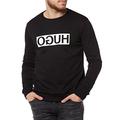 HUGO Men's Dicago Sweatshirt, Black (Schwarz), X-Large