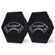 Platemate Microload Pair 1 1/4 lb. Magnetic Hex Weights, 6079