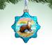 The Holiday Aisle® Sea Otter Coastal Shaped Ornament Glass in Blue | 3 H x 3 W x 2 D in | Wayfair 843BA14BD2F0416E9BAB053E404CA264