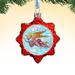 The Holiday Aisle® Flying Angel Glass Ornament Glass in Blue/Red | 3 H x 2 W x 1.5 D in | Wayfair EFB9EEA9A2404351B3E0E6EDA100D13B