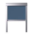 Roof Window Blackout Blind compatible with VELUX CK02, C02, ‎Petrol Blue