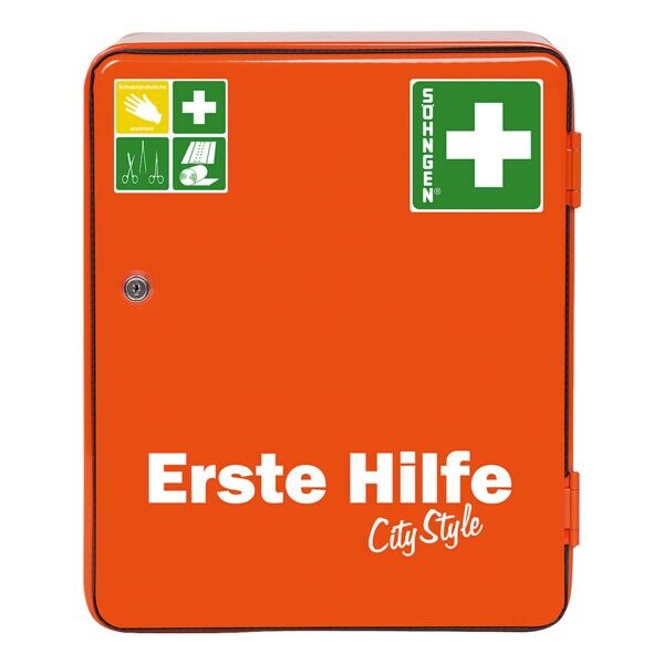 SÖHNGEN Verbandschrank »HEIDELBERG« City Style mit Füllung - nach überarbeiteter DIN 131, 30.2x36.2x14 cm Image