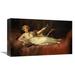 East Urban Home 'Portrait of The 10th Marquesa De Santa Cruz As The Muse Euterpe' Graphic Art Print on Canvas in Brown/White | Wayfair