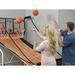 Atomic Slam Dunk Basketball Arcade Game, Steel | 81 H x 48 W x 81 D in | Wayfair M01483W