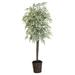 Vickerman 401118 - 6' Varigated Smilax Deluxe (TDX1360-07) Smilax Home Office Tree