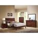 Winston Porter Kittleson Queen Platform Bed Wood in Brown/Red | 50 H x 64 W x 84 D in | Wayfair 18FE6ED4C8B9480D9ED4F37E47AD0678