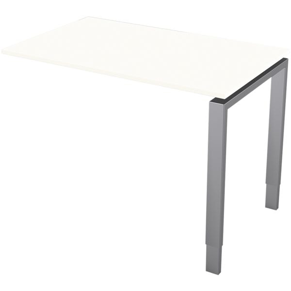 Kerkmann Anbautisch »Stage One« 100 cm 4-Fuß weiß, 100x82x60 cm Image