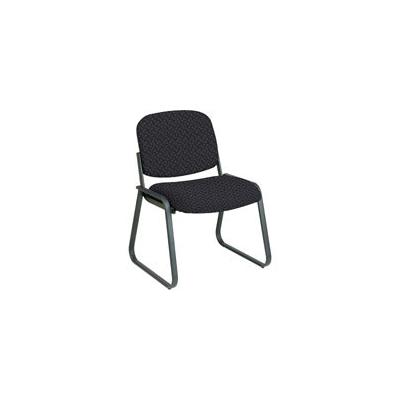 Office Star Custom Sled Base Armless Guest Chair - Ash