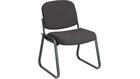 Office Star Custom Sled Base Armless Guest Chair - Shale