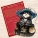 The Holiday Aisle® Cat in Hat Hanging Shaped Wood Ornament Wood in Black/Blue/Brown | 5 H x 5 W x 1 D in | Wayfair BDDD746014C540CE999E04AA34C60B6B