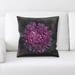 East Urban Home Flowers w/ Background Throw Pillow Polyester/Polyfill/Microsuede | 18 H x 18 W x 3 D in | Wayfair B267BE6682A140939BB54925C37A15F7