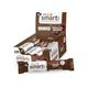PhD Nutrition Smart Bar Protein Riegel, Protein Snack mit 20g Eiweiß und kaum Zucker / Makrofreundlicher Proteinriegel für unterwegs, 12er Packung mit 64g Riegel, Schokoladen-Brownie Geschmack