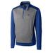 Men's Cutter & Buck Royal/Gray Buffalo Bills Big Tall Replay Half-Zip Pullover Jacket