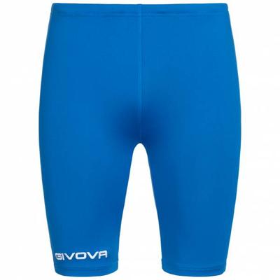 Givova Bermuda Skin Compression Tights Radlerhose blau