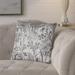 August Grove® Teena Indoor/Outdoor Throw Pillow Polyester in Gray | 22 H x 22 W x 2 D in | Wayfair AGGR4693 38952944