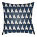 Breakwater Bay Dagostino Outdoor Square Pillow Cover & Insert Polyester in Blue/White/Navy | 22 H x 22 W x 4 D in | Wayfair