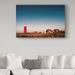 Trademark Fine Art 'Texel Lighthouse' Photographic Print on Wrapped Canvas in White | 30 H x 47 W x 2 D in | Wayfair ALI36159-C3047GG