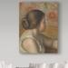 Trademark Fine Art 'Head of a Young Girl' by Oil Painting Print on Wrapped Canvas in Brown | 24 H x 18 W x 2 D in | Wayfair BL01984-C1824GG