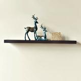 Winston Porter Bovina Floating Shelf Wood in White | 2 H x 15.8 W x 9.25 D in | Wayfair WNPR8880 43226883