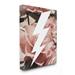 Stupell Industries Graphic Lightning Bolt & Roses Graphic Art Print Canvas in Pink/White | 30 H x 24 W in | Wayfair brp-1844_cn_24x30