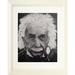 Winston Porter Albert Einstein by Ed Capeau - Picture Frame Print Paper in Blue/Gray/White | 20 H x 16 W x 1 D in | Wayfair