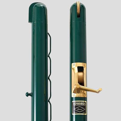 Edwards 3" Round 42" High Posts Green Court Equipment