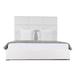 Brayden Studio® Handley Tufted Low Profile Standard Bed Upholstered/Revolution Performance Fabrics® in White | 87 H x 77 W x 77 D in | Wayfair