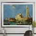 Darby Home Co 'Venice - Entrance to the Cannaregio' Oil Painting Print Canvas/Paper | 30 H x 42 W x 2 D in | Wayfair