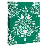 East Urban Home 'Christmas Paper Cutting' Print in Canvas in Green | 20 H x 16 W x 1.5 D in | Wayfair EUBM5307 42978879