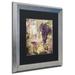 Trademark Fine Art 'Wine Country II' Framed Vintage Advertisement Canvas, Glass | 16 H x 16 W x 0.5 D in | Wayfair ALI4616-S1616BMF