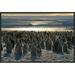 East Urban Home 'Emperor Penguin Colony, Auster EP Rookery, Australian Antarctic Territory, Antarctica' Photographic Print, in Blue/Gray | Wayfair
