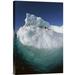 East Urban Home 'Adelie Penguin Group Riding Sculpted Iceberg, Terre Adelie Land, East Antarctica' Photographic Print, in Blue | Wayfair