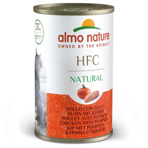 6x140g HFC - Huhn mit Kürbis Almo Nature Classic Katzenfutter nass