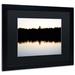 Trademark Fine Art 'In the Shadows of Sunset' Framed Photographic Print on Canvas Canvas, Wood | 16 H x 20 W x 0.5 D in | Wayfair ND0117-B1620BMF