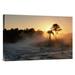 East Urban Home 'Buriti Palm Gallery Forest Along Formoso River, Emas National Park, Brazil' Photographic Print Canvas, in Brown | Wayfair