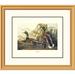Global Gallery Mallard Duck by John James Audubon Framed Painting Print Paper in Green | 26 H x 30 W x 1.5 D in | Wayfair DPF-132709-1620-102
